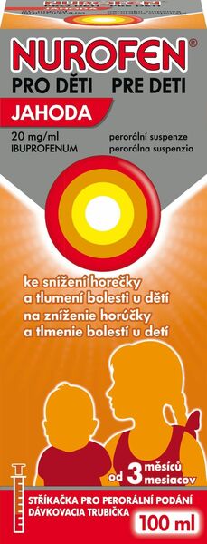 Nurofen pro děti 20mg/ml Jahoda 100ml porovnat ceny