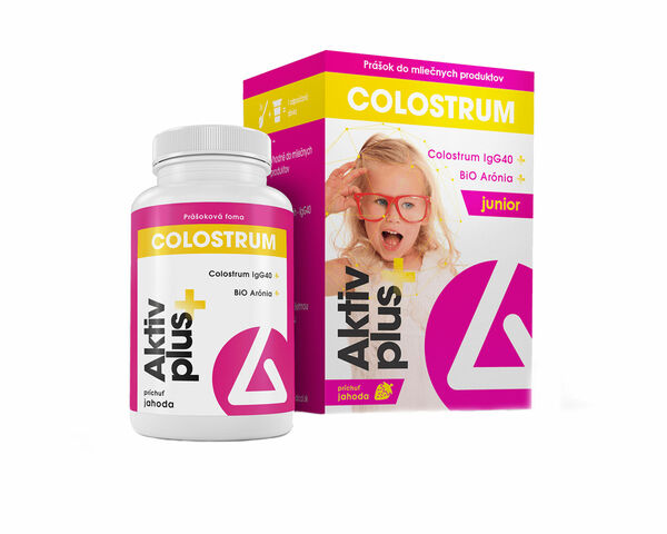 Delta  Aktiv plus+ COLOSTRUM & BiO aronie Junior Prášek 38g porovnat ceny