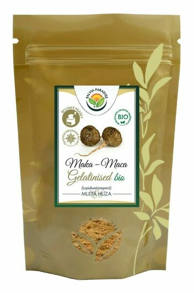 Salvia Paradise Maca gelatinizovaná prášek BIO 100g porovnat ceny