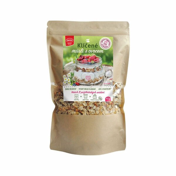 SEMIX Klíčené müsli s ovocem 450 g porovnat ceny