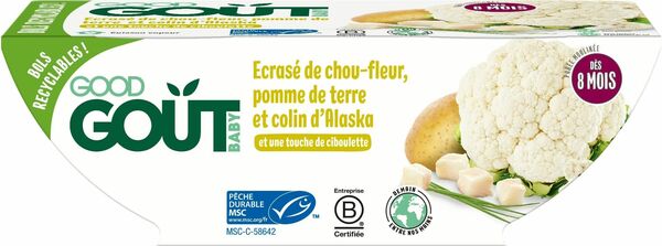 Good Gout BIO Treska pestrá s květákem a brambůrky 2x190g porovnat ceny