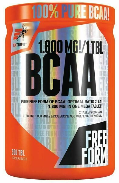 Extrifit  BCAA 1800mg 2 : 1 : 1 300 tablet porovnat ceny