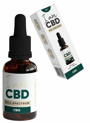 I am CBD Full Spectrum CBG konopný olej 10% 10ml porovnat ceny