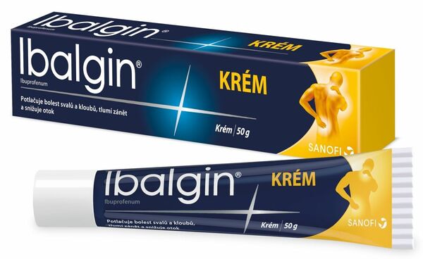 Ibalgin® 50mg/g dermální krém 50g porovnat ceny
