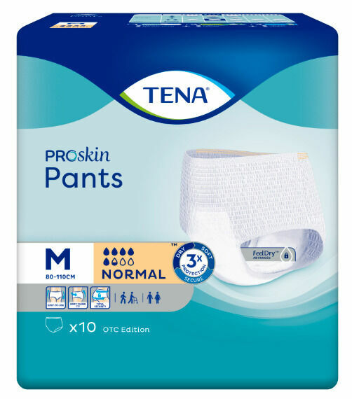 Inkontinenční kalhotky TENA Pants Normal Medium 10ks porovnat ceny