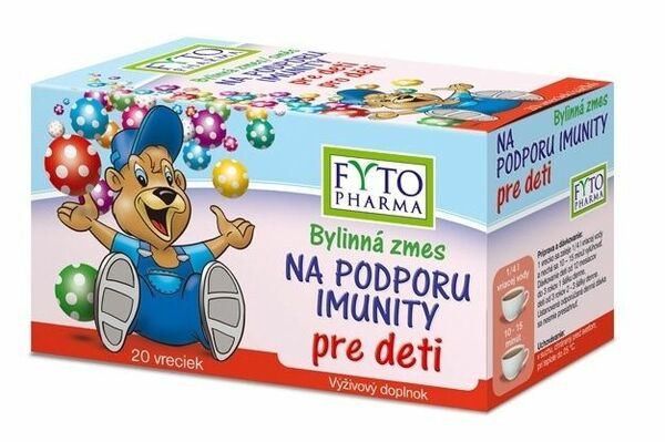 Fytopharma Bylinná směs na podporu imunity dětí n.s. 20x1.5g porovnat ceny