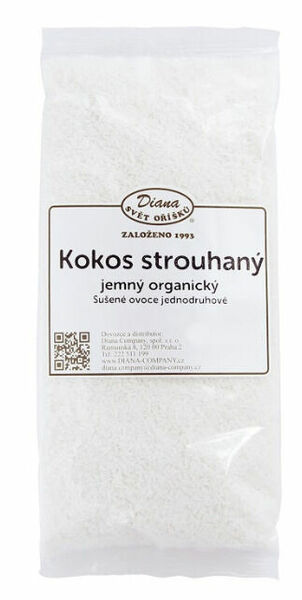 Diana Company Kokos strouhaný jemný organický vakuum 1kg porovnat ceny