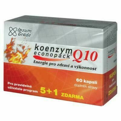 Ipsum Grade  Koenzym Q10 econopack 60mg cps.60 porovnat ceny