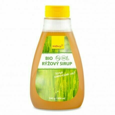 Wolfberry Rýžový sirup 400ml/540g porovnat ceny