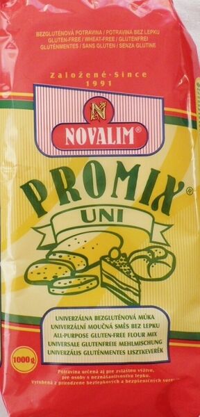 Novalim  PROMIX-UNI. univerzálna bezlepková mouka 1kg porovnat ceny