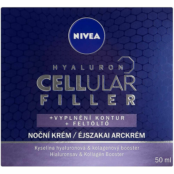 NIVEA Hyaluron Cellular Filler vyplňující noční krém 50 ml porovnat ceny