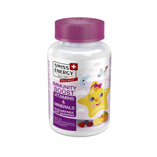 SWISS ENERGY Immunity Boost KIDS gummies 60 kapslí porovnat ceny