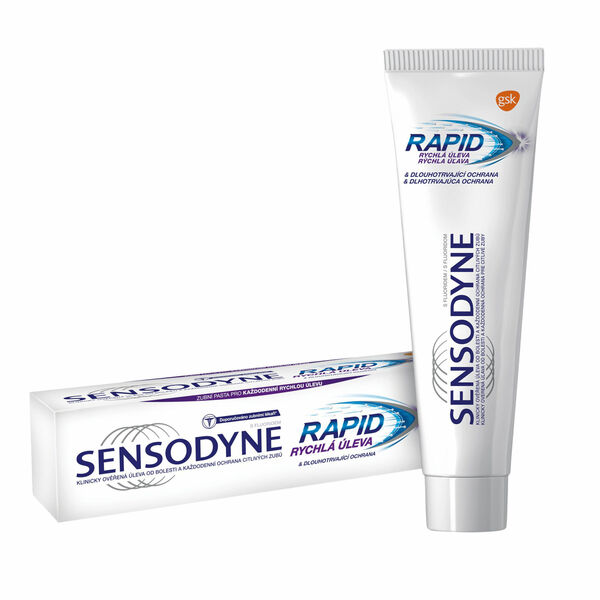Sensodyne Rapid zubní pasta 75ml porovnat ceny