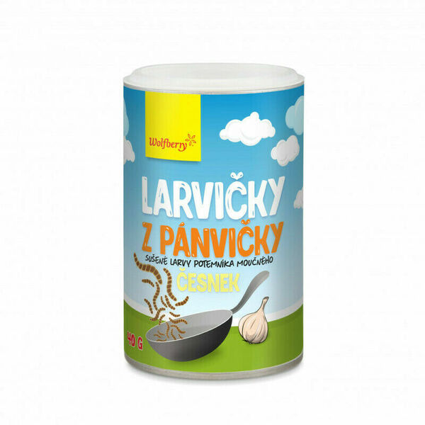 Wolfberry Larvičky z pánvičky - Česnek 40g porovnat ceny