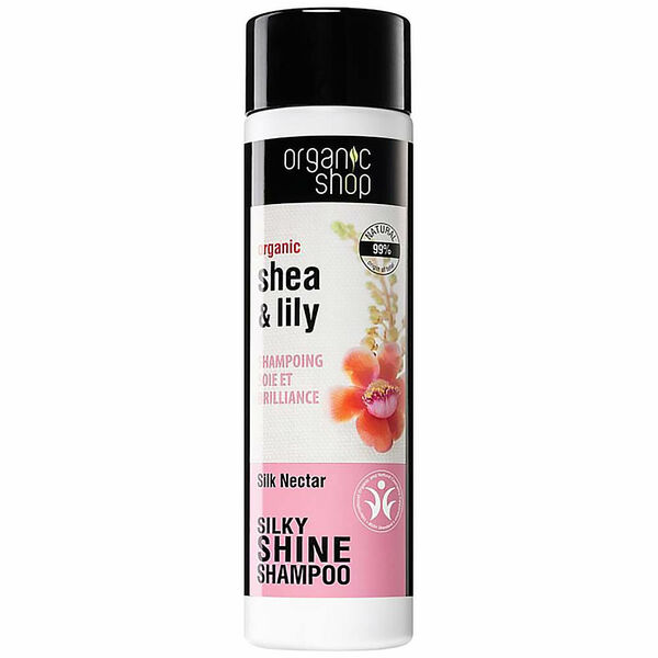 ORGANIC SHOP Šampon pro hladký lesk Hedvábný nektar 280 ml porovnat ceny