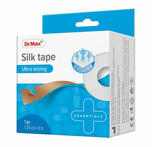 Dr.Max Silk tape Ultra strong 1,25cm x 5m 1 ks porovnat ceny