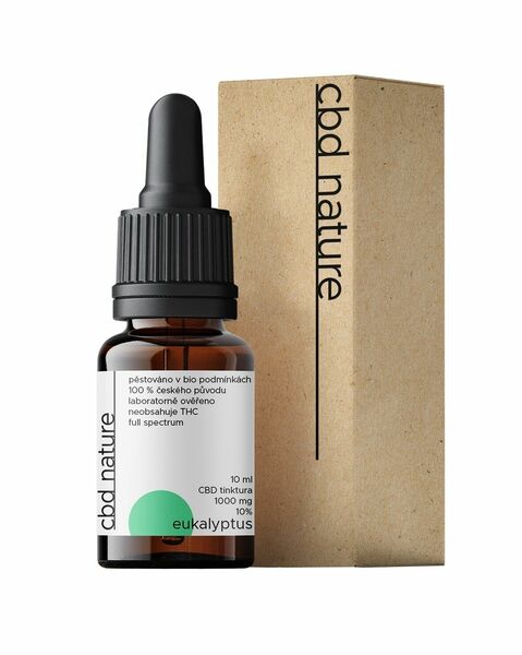 CBD Nature Full spectrum 10 % Eukalyptus 10ml porovnat ceny