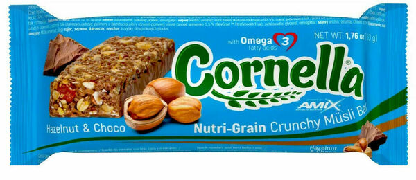 Amix Cornella bar, Lískový ořech-Čokoláda 50g porovnat ceny