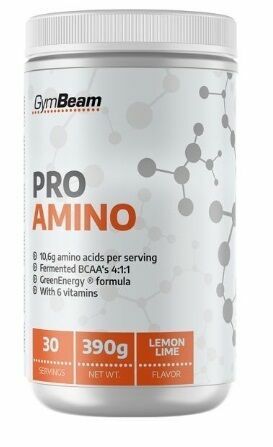 GymBeam ProAMI.NO 390 g lemon lime porovnat ceny