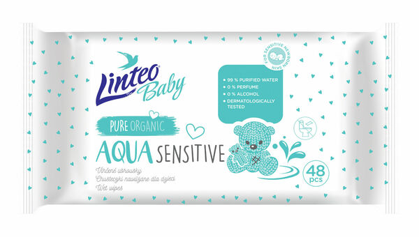 Linteo Baby Aqua vlhčené ubrousky 48 ks porovnat ceny