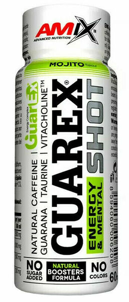 Amix Guarex Energy & Mental Shot, Mojito 60ml porovnat ceny
