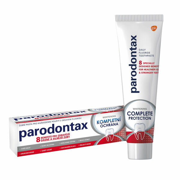 Parodontax Kompletní ochrana whitening zubní pasta 75ml porovnat ceny