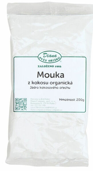 Diana Company Mouka z kokosu organická 200g porovnat ceny