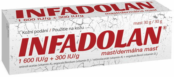 Infadolan 1600IU/g+300IU/g ung.30g II porovnat ceny