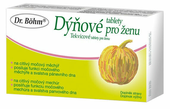 Dr.Bohm Dýňové tablety pro ženu 30 tablet porovnat ceny
