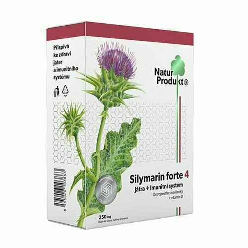 Silymarin forte 4 játra+imunitní systém 40 tablet porovnat ceny