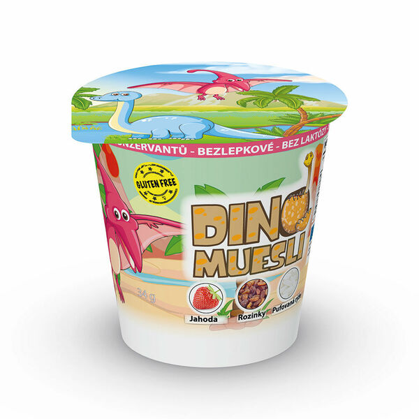 DINO Müsli jahoda 34 g porovnat ceny