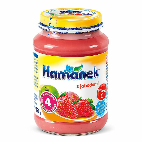 HAMÁNEK s jahodami 190 g porovnat ceny