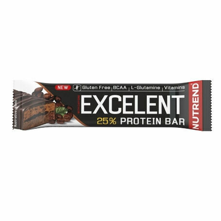 Tyčinka EXCELENT BAR DOUBLE brazilská káva 85g Nutrend porovnat ceny