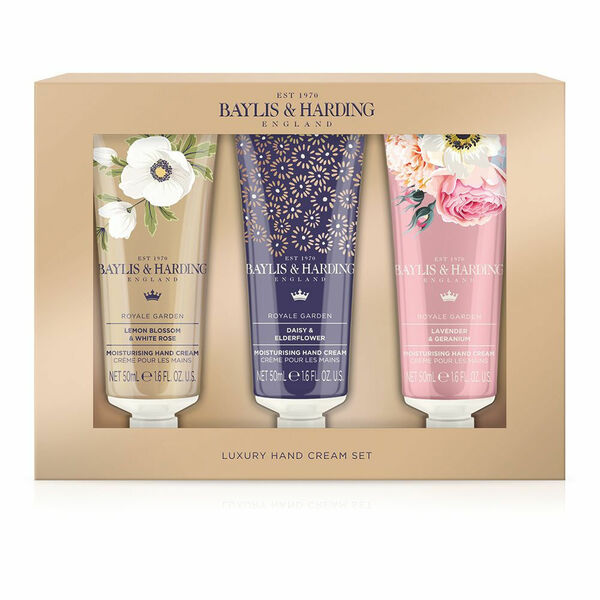 Baylis & Harding Královská zahrada sada krémů na ruce 3 ks porovnat ceny