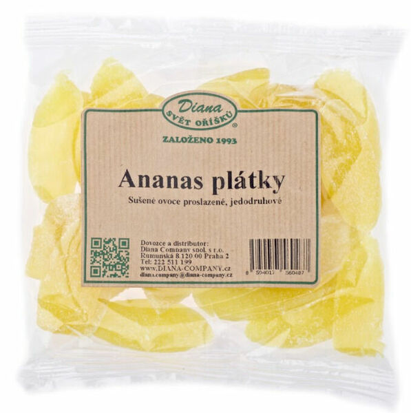 Diana Company Ananas plátky 100g porovnat ceny