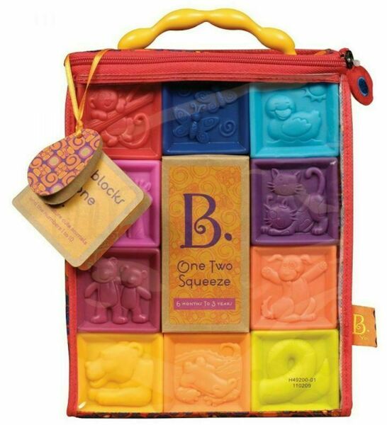 B-Toys  Kostky One Two Squeeze porovnat ceny