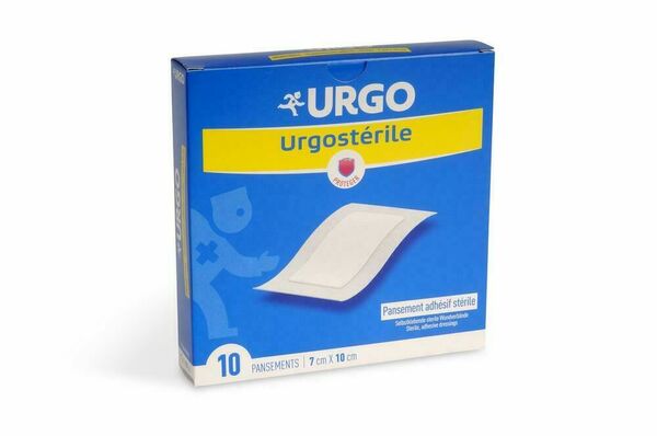 URGO URGOSTERILE Sterilní náplast 10cmx7cm 10ks porovnat ceny