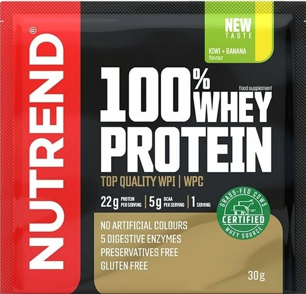 Nutrend 100% Whey Protein kiwi/banán 30g porovnat ceny