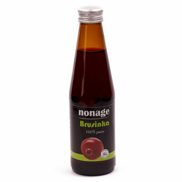 NONAGE Brusinka 100% juice premium 250 ml BIO porovnat ceny