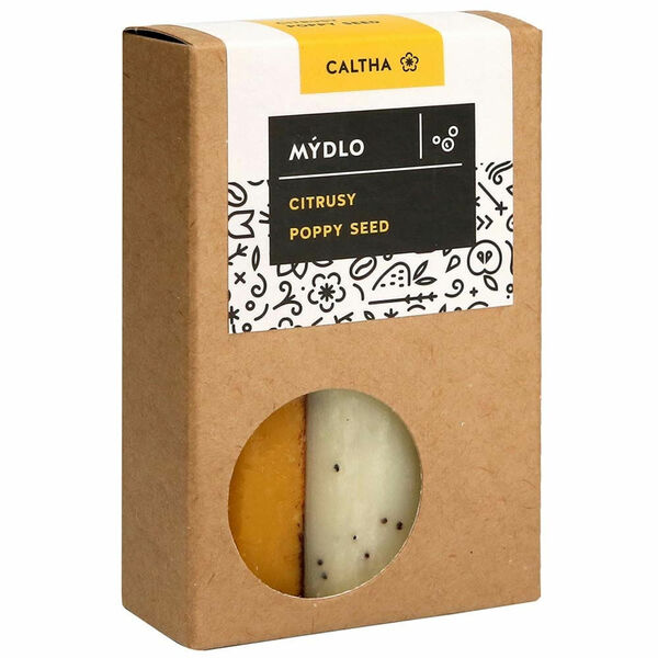 CALTHA  Tuhé mýdlo Citrusové s poppy seed 100 g porovnat ceny