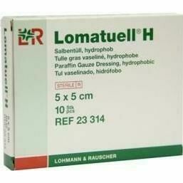 Lohmann&Rauscher  Tyl mastný Lomatuell H 5x5cm sterilní 10ks porovnat ceny