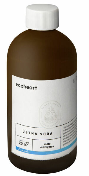 Ecoheart Ústní voda Máta a eukalyptus 300ml porovnat ceny