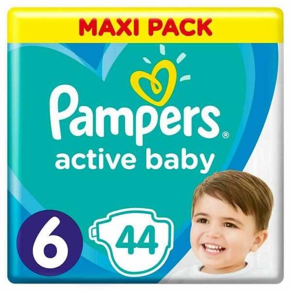 Pampers Active Baby S6 44ks, 13-18 kg porovnat ceny