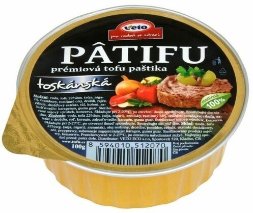 VETO Paštika PATIFU toskánská 100g porovnat ceny