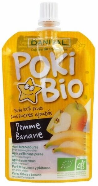 DANIVAL Pyré jablečno-banánové POKI BIO 90g porovnat ceny