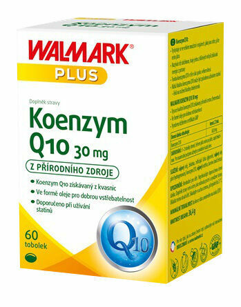 Walmark Koenzym Q10 30mg 60 tobolek porovnat ceny