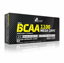 BCAA Mega Caps 1100, Olimp, 120 kapslí porovnat ceny