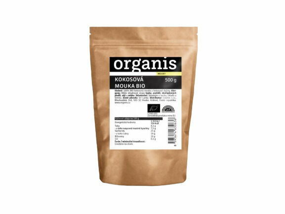 Organis Kokosová mouka BIO 500g porovnat ceny