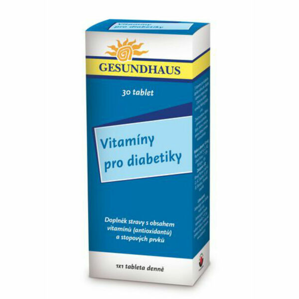 Vitaminy pro diabetiky 30 tablet porovnat ceny