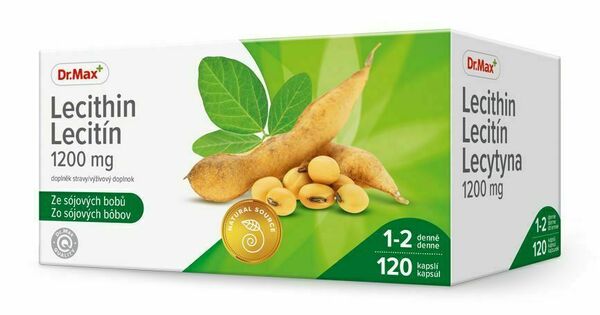 Dr.Max Lecithin 1200 mg 120 kapslí porovnání ceny